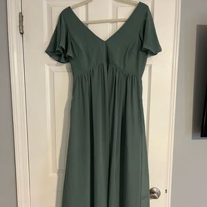 Birdy Grey bridesmaid dress- color Sea Glass